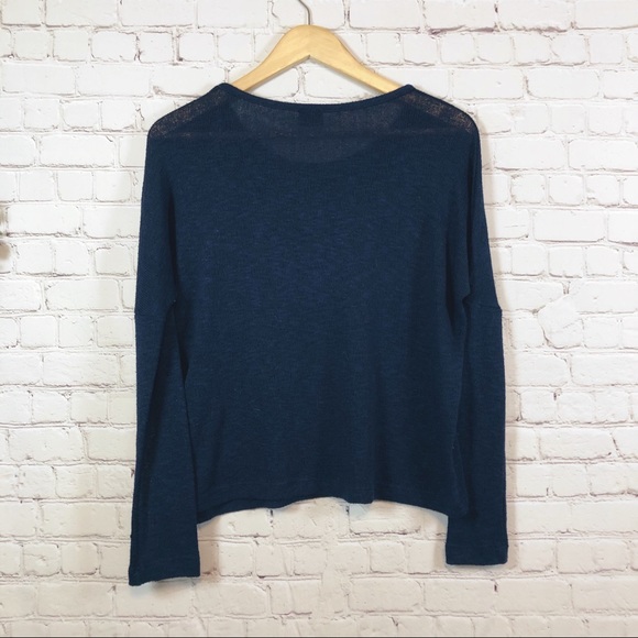 Sparkle & fade cropped sweater - Picture 4 of 4